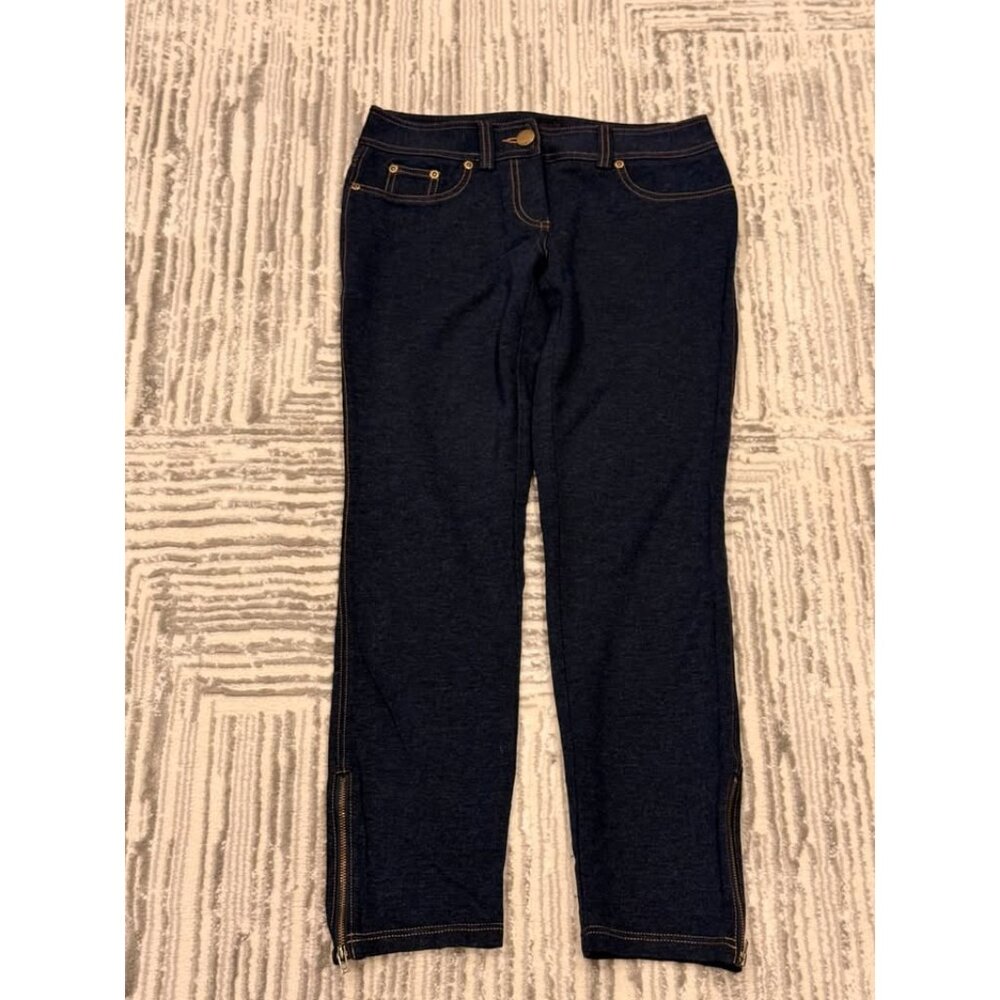 NEW INC International Concepts women's size 4 dark blue cropped denim jeans